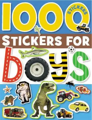 1000 samolepiek pre chlapcov [so samolepkami] - 1000 Stickers for Boys [With Sticker(s)]