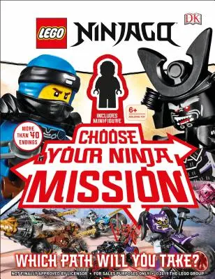 Lego Ninjago Vyber si svoju nindža misiu: S minifigúrkou Ninjago Jay - Lego Ninjago Choose Your Ninja Mission: With Ninjago Jay Minifigure