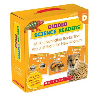 Vedené vedecké čítanky: D (balenie pre rodičov): 16 zábavných kníh z oblasti literatúry faktu, ktoré sú vhodné pre nových čitateľov - Guided Science Readers: Level D (Parent Pack): 16 Fun Nonfiction Books That Are Just Right for New Readers
