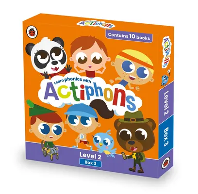 Actiphons Level 2 Box 3: Books 19-28 - Učte sa foniku a buďte aktívni s Actiphons! - Actiphons Level 2 Box 3: Books 19-28 - Learn phonics and get active with Actiphons!