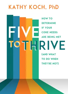 Päť na prosperitu: Ako zistiť, či sú vaše základné potreby naplnené (a čo robiť, keď nie sú) - Five to Thrive: How to Determine If Your Core Needs Are Being Met (and What to Do When They're Not)