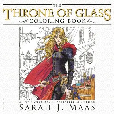 Omaľovánka Sklenený trón - The Throne of Glass Coloring Book