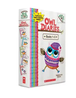 Sovie denníky, knihy 1-5: Vetvičky, 1. diel: Vetvičky, 1. diel: Vetvičky - Owl Diaries, Books 1-5: A Branches Box Set
