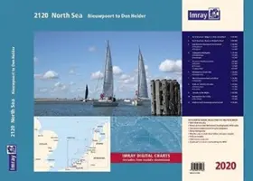 Imray 2120 Severné more - Nieuwpoort až Den Helder Mapa Atlas 2020 - Nieuwpoort až Den Helder (vrátane plánovacieho listu prechodu Severným morom) - Imray 2120 North Sea - Nieuwpoort to Den Helder Chart Atlas 2020 - Nieuwpoort to Den Helder (including North Sea Passage Planning sheet)