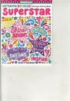 Notebook Doodles Superstar: Knižka na vyfarbovanie a aktivity - Notebook Doodles Superstar: Coloring & Activity Book