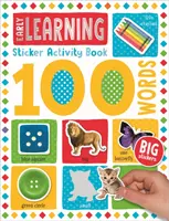 100 nálepiek na učenie slov v ranom veku - 100 Early Learning Words Sticker Activity