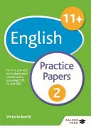 11+ English Practice Papers 2 - Pre 11+, predtesty a nezávislé školské skúšky vrátane CEM, GL a ISEB - 11+ English Practice Papers 2 - For 11+, pre-test and independent school exams including CEM, GL and ISEB