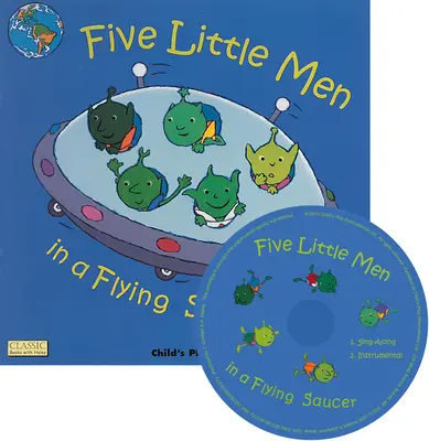 Päť malých mužov v lietajúcom tanieri [s CD (audio)] - Five Little Men in a Flying Saucer [With CD (Audio)]