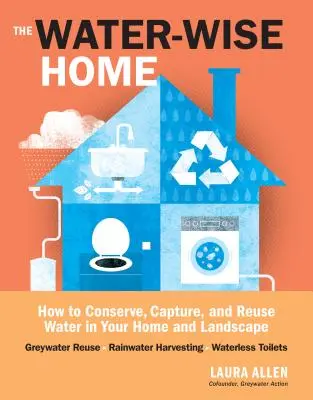 Múdra domácnosť s vodou: Ako šetriť, zachytávať a opätovne využívať vodu vo vašom dome a krajine - The Water-Wise Home: How to Conserve, Capture, and Reuse Water in Your Home and Landscape