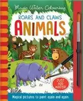 Ryk a pazúry - Zvieratá, Kniha aktivít bez neporiadku - Roars and Claws - Animals, Mess Free Activity Book