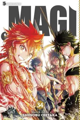 Magi: Labyrint mágie, zväzok 34 - Magi: The Labyrinth of Magic, Vol. 34