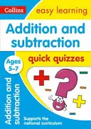 Rýchle kvízy na sčítanie a odčítanie: Vek 5-7 rokov - Addition and Subtraction Quick Quizzes: Ages 5-7