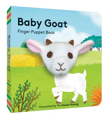 Kozička: (Najlepšia detská kniha pre novorodencov, dosková kniha s plyšovým zvieratkom) - Baby Goat: Finger Puppet Book: (Best Baby Book for Newborns, Board Book with Plush Animal)