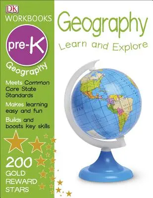Pracovné zošity DK: Geografia predškolského veku: Uč sa a objavuj - DK Workbooks: Geography Pre-K: Learn and Explore