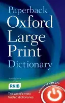Veľký tlačený slovník Oxford v papierovej väzbe - Paperback Oxford Large Print Dictionary