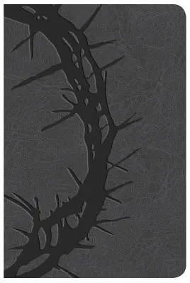 KJV Compact Reference Bible s veľkou tlačou, Charcoal Leathertouch - KJV Large Print Compact Reference Bible, Charcoal Leathertouch