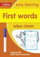 Prvé slová: Stieracia knižka s aktivitami - First Words: Wipe-Clean Activity Book