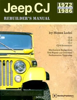 Príručka prestaviteľa Jeep CJ: 1972 až 1986 - Jeep CJ Rebuilder's Manual: 1972 to 1986