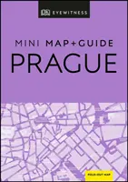 DK Eyewitness Praha Mini mapa a sprievodca - DK Eyewitness Prague Mini Map and Guide