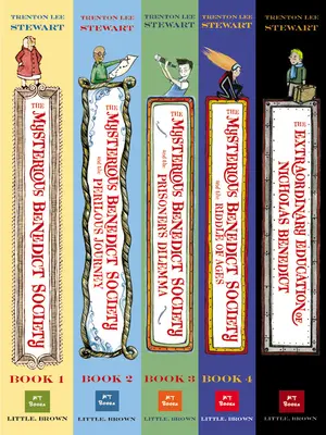 Záhadná Benediktova spoločnosť v papierovej väzbe - The Mysterious Benedict Society Paperback Boxed Set