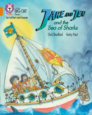 Jake a Jen a more žralokov - Pásmo 06/Oranžová - Jake and Jen and the Sea of Sharks - Band 06/Orange