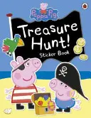 Prasiatko Peppa: Hľadanie pokladu! Samolepková kniha - Peppa Pig: Treasure Hunt! Sticker Book