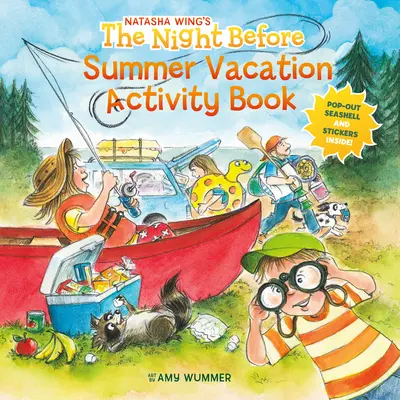 Noc pred letnými prázdninami Kniha aktivít - The Night Before Summer Vacation Activity Book