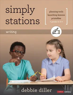 Jednoducho stanice: Písanie, ročníky K-4 - Simply Stations: Writing, Grades K-4