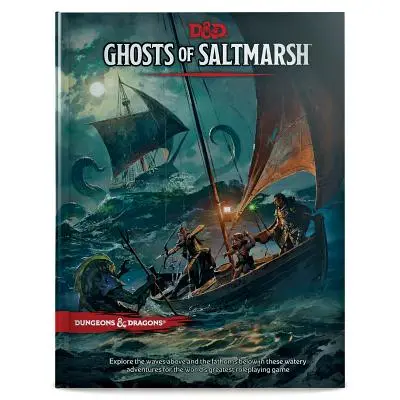 Dungeons & Dragons Ghosts of Saltmarsh Kniha v tvrdej väzbe (D&d Adventure) - Dungeons & Dragons Ghosts of Saltmarsh Hardcover Book (D&d Adventure)