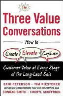 Tri hodnotové rozhovory: Ako vytvoriť, zvýšiť a zachytiť hodnotu zákazníka v každej fáze dlhodobého predaja - The Three Value Conversations: How to Create, Elevate, and Capture Customer Value at Every Stage of the Long-Lead Sale