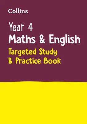 Matematika a angličtina pre 4. ročník: Cielené štúdium a precvičovanie - Year 4 Maths and English: Targeted Study & Practice Book