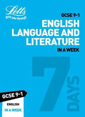 GCSE 9-1 English Language and Literature In A Week - Ideálne na domáce učenie, skúšky 2022 a 2023 - GCSE 9-1 English Language and Literature In A Week - Ideal for Home Learning, 2022 and 2023 Exams