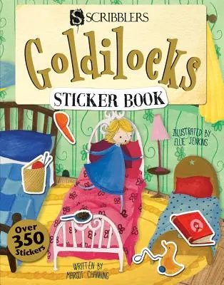 Zlatovláska Kniha samolepiek - Goldilocks Sticker Book