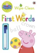 Prasiatko Peppa: Cvičíme s Peppou: Prvé slovíčka na utieranie - Peppa Pig: Practise with Peppa: Wipe-Clean First Words