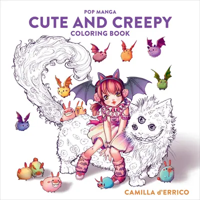 Pop Manga Roztomilé a strašidelné maľovanky - Pop Manga Cute and Creepy Coloring Book