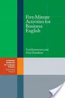 Päťminútové aktivity pre obchodnú angličtinu - Five-Minute Activities for Business English