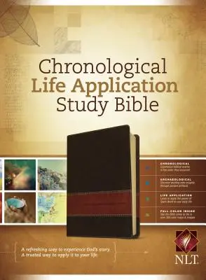 Chronologická študijná Biblia pre život-NLT - Chronological Life Application Study Bible-NLT