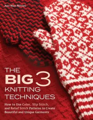 Veľké 3 techniky pletenia: Ako používať farby, sklzový steh a vzory reliéfnych stehov na vytvorenie krásnych a jedinečných odevov - The Big 3 Knitting Techniques: How to Use Color, Slip Stitch, and Relief Stitch Patterns to Create Beautiful and Unique Garments
