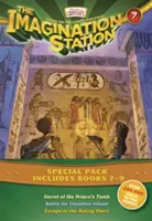 Špeciálny balíček Stanice fantázie, knihy 7-9: Tajomstvo princovej hrobky/Boj o ostrov kanibalov/Útek do úkrytu - The Imagination Station Special Pack, Books 7-9: Secret of the Prince's Tomb/Battle for Cannibal Island/Escape to the Hiding Place