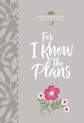 Lebo ja poznám plány: Ranné a večerné pobožnosti - For I Know the Plans: Morning and Evening Devotional