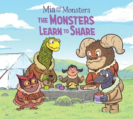 MIA a monštrá: Príšerky sa učia deliť: Vydanie v angličtine - MIA and the Monsters: The Monsters Learn to Share: English Edition
