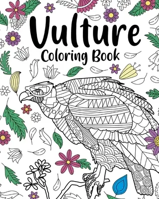 Omaľovánka supa - Vulture Coloring Book