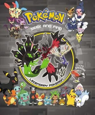 Pokmon Hľadaj a nájdi: Legendárni pokémoni - Pokmon Seek and Find: Legendary Pokmon