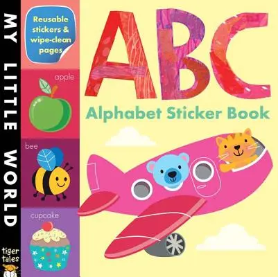 ABC Abeceda Nálepky Book - ABC Alphabet Sticker Book