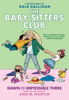 Dawn and the Impossible Three (the Baby-Sitters Club Graphic Novel #5) (Úsvit a nemožná trojka (Klub opatrovateliek detí, grafický román č. 5): Grafická kniha, 5: Plnofarebné vydanie - Dawn and the Impossible Three (the Baby-Sitters Club Graphic Novel #5): A Graphix Book, 5: Full-Color Edition