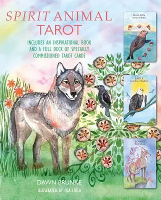 Tarot duchovných zvierat: Vrátane inšpiratívnej knihy a balíčka špeciálne objednaných tarotových kariet - Spirit Animal Tarot: Includes an Inspirational Book and a Full Deck of Specially Commissioned Tarot Cards