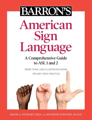 Barron's American Sign Language: Bariéra: komplexný sprievodca ASL 1 a 2 s online video cvičeniami - Barron's American Sign Language: A Comprehensive Guide to ASL 1 and 2 with Online Video Practice