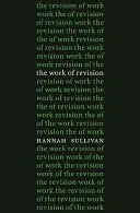 Práca na revízii - The Work of Revision