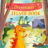 Dinosaurie skladačky - obsahuje 4 skladačky! - Dinosaur Jigsaw Book - Includes 4 Jigsaws!