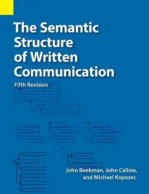 Sémantická štruktúra písomnej komunikácie - The Semantic Structure of Written Communication